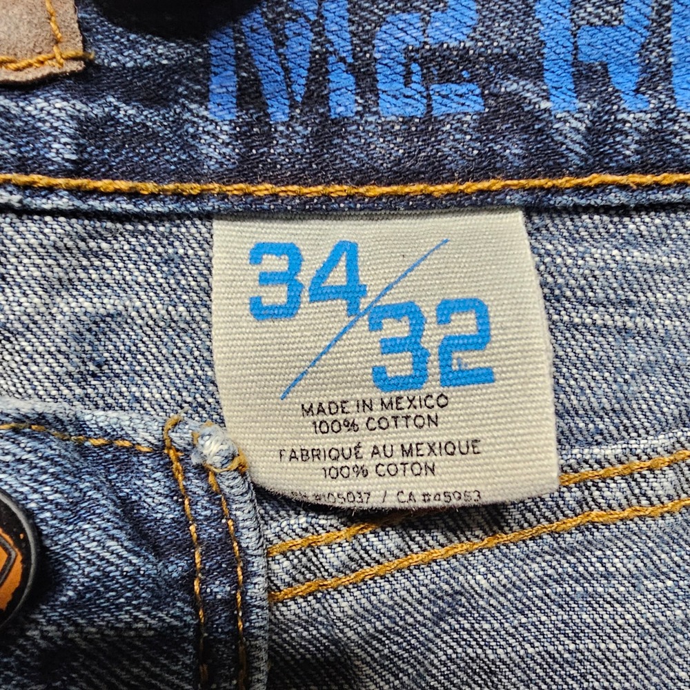 Ariat M-Series Relaxed Straight Leg Jeans Mens 34x32 Medium Wash Blue AM 7434 A - Picture 3 of 11